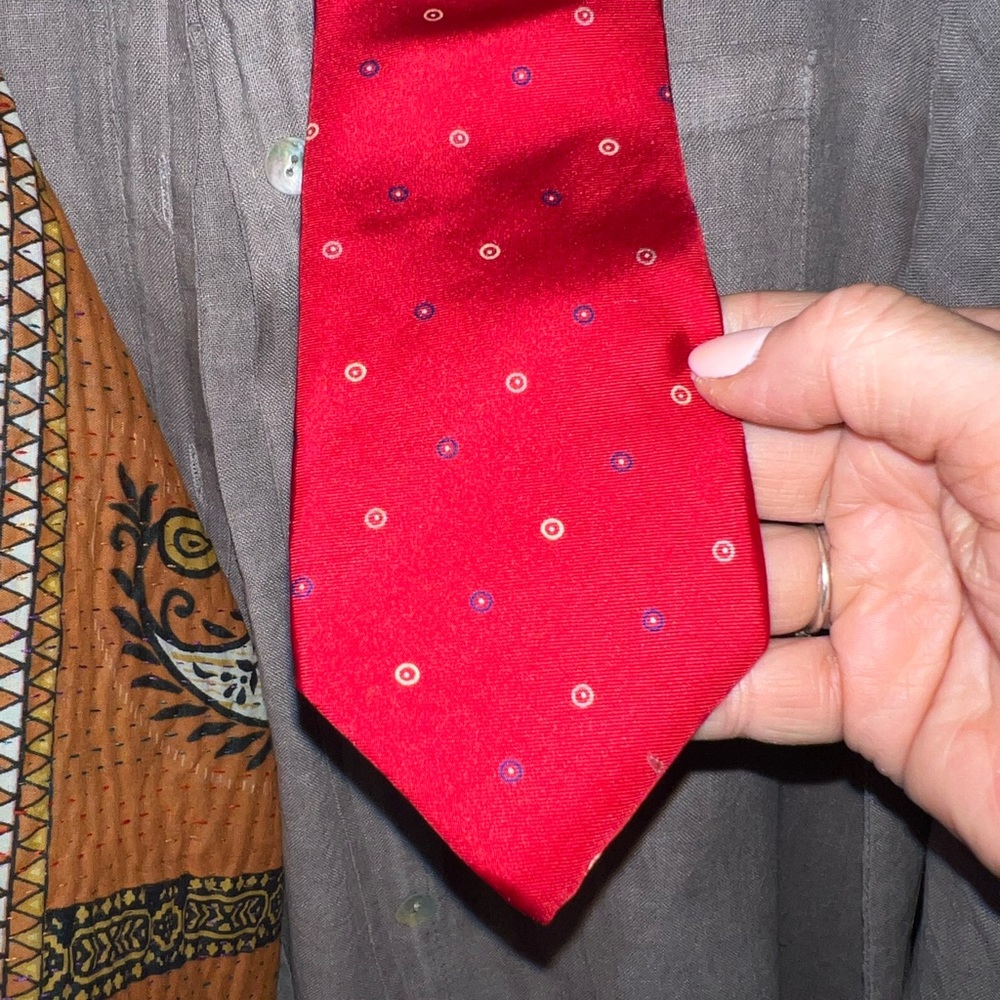 Yves Saint Laurent Men Neckwear Vintage Silk necktie YSL